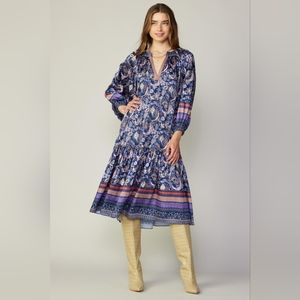 NWT Anthropologie Current Air dress XL